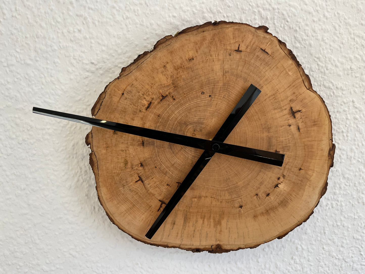 41 Wanduhr | Baumscheibe | Ahorn