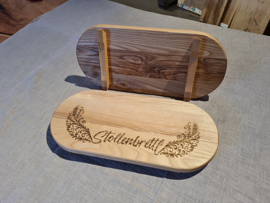 Stollenbrettl | Servierbrettchen mit oder Ohne Gravur
