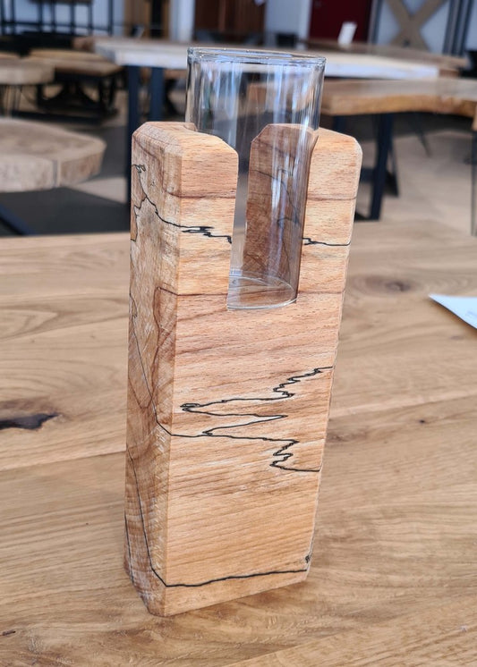 Holzfabrik Vase Tal groß Buche [object Object] Bild 1