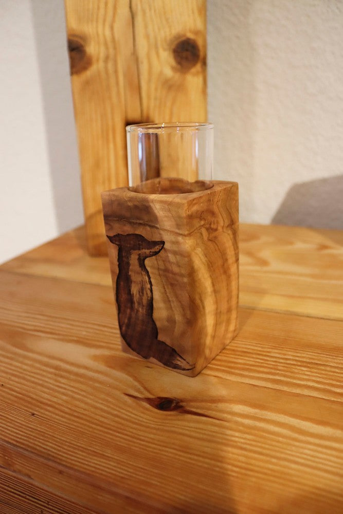 Holzfabrik Vase "Fuchs" klein Ulme Rüster [object Object] Bild 2