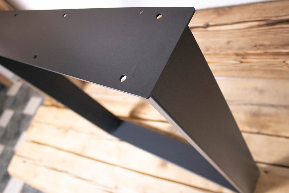 Holzfabrik Table Legs, Untergestell Metall Flaches U Bild 4