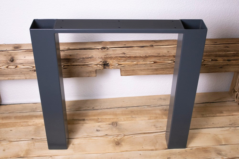 Holzfabrik Table Legs, Untergestell Metall Fettes U Bild 2