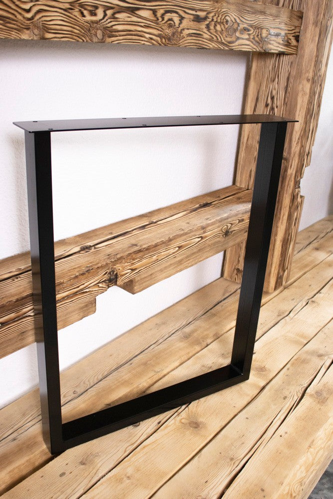 Holzfabrik Table Legs, Untergestell Metall U-Slim Bild 3